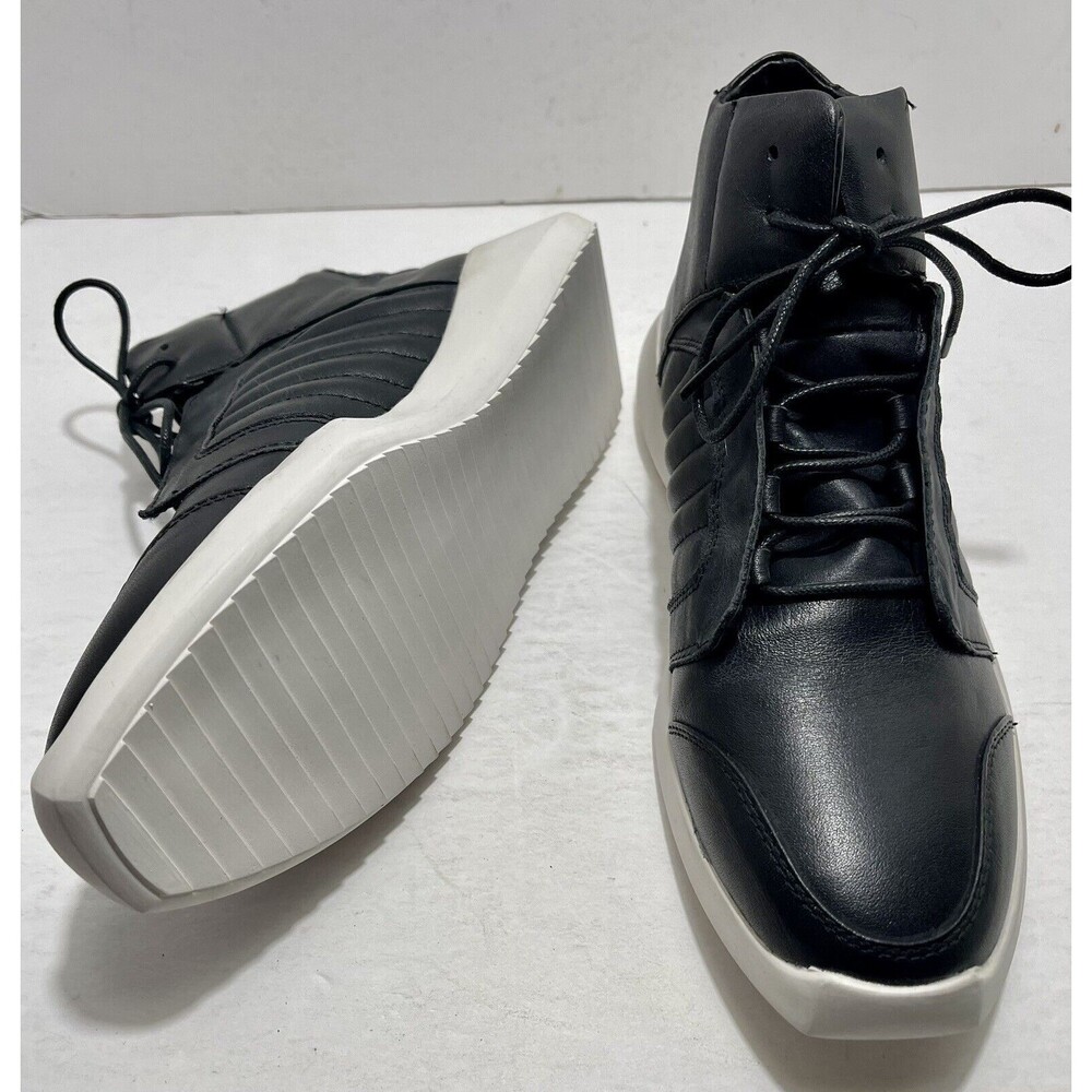 Robert Wayne All Leather Square Toe Sneakers Mens… - image 5